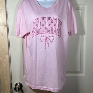 Pink Graphic Tee